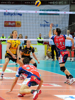 Hala Ergo Arena - Sopot/Gdansk. Mecz siatkowki meskiej...