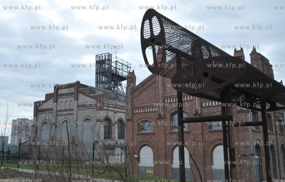 Katowice. Teren bylej kopalni Katowice (dawniej kopalnia...