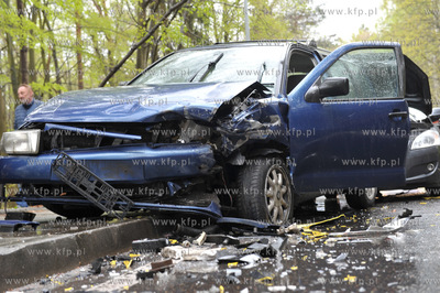 Sopot. Ul. Malczewskiego. Wypadek drogowy. Kierujaca...