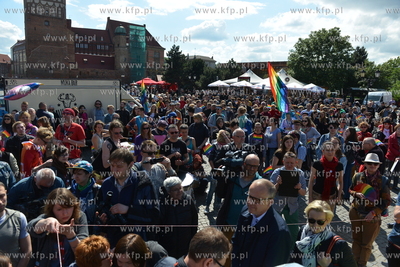 Gdansk I Trojmiejski Marsz Rownosci organizowany przez...