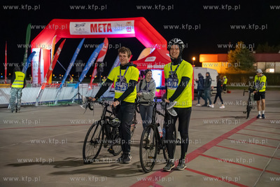 Nocny duathlon na Airport Gdańsk 24.05.2026. fot....