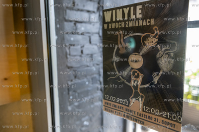 Sopot. Dwie Zmiany. Giełda płyt winylowych.12.02.2023...