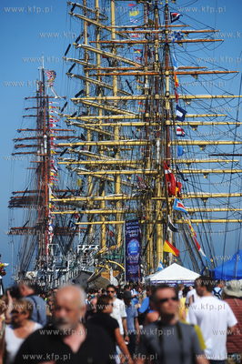 Gdynia, zlot zaglowcow "The Tall Ships' Races 2009"....