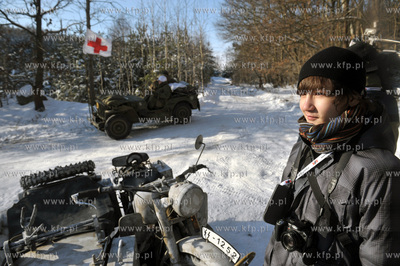 Rekonstrukcja bitwy w Ardenach przygotowana przez Muzeum...