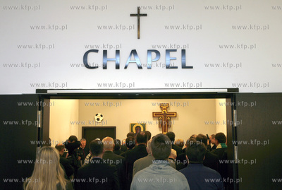 Ekumeniczna kaplice poswięcono na gdanskim stadionie...