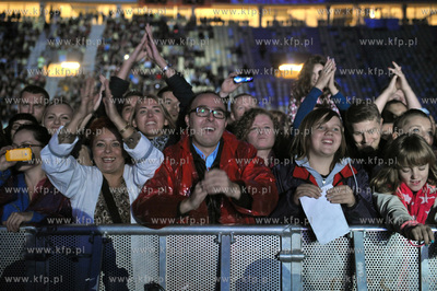 Koncert Jennifer Lopez na stadionie PGE Arena w Gdansku....