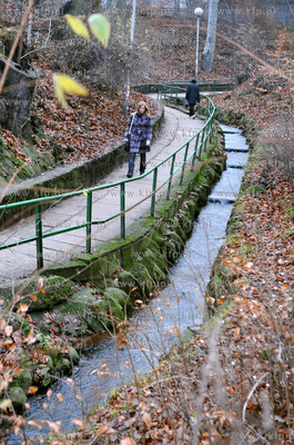 Sopot. Park i potok sopocki pomiedzy ul. Kosciuszki,...