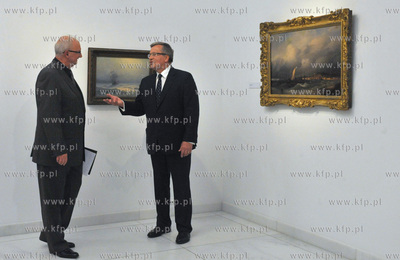 Wizyta prezydenta Bronislawa Komorowskiego wraz zona...