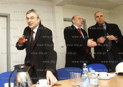 Sekretarz Generalny UEFA David Taylor odwiedzil Gdansk....