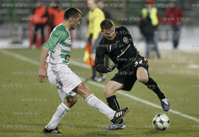 Gdansk.Mecz o mistrzostwo ekstraklasy Lechia Gdansk...