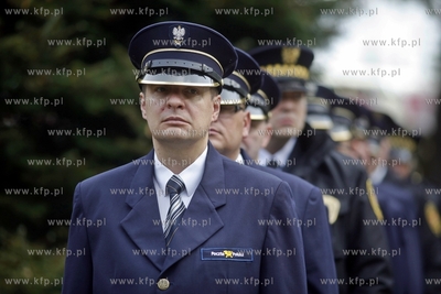 Gdańsk Zaspa. Cmentarz.  Uroczyśtosci z okazji obchodów...