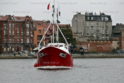 Gdansk. Festiwal Dorsza i Fladry. Nz kuter rybacki,...