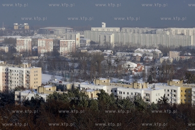 Widok z wiezy widokowej na Pacholku w Gdansku Oliwie.
29.12.2014
fot....