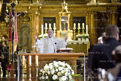 Gdańsk. Kościół św. Mikołaja. Masz św. w intencji...