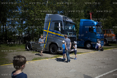 Pruszcz Gdański. Zlot pojazdów ciężarowych NAFRI...