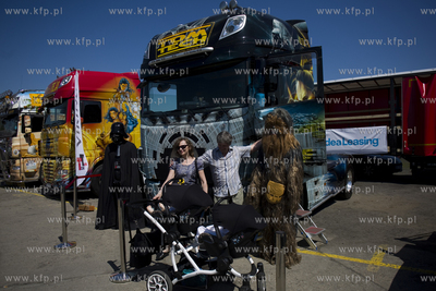 Pruszcz Gdański. Zlot pojazdów ciężarowych NAFRI...