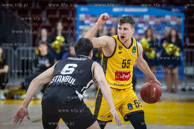 Euro Cup. Trefl Sopot - Besiktas Fibabanka Istanbul....