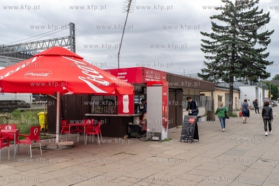Remont dworca kolejowego w Gdańsku Wrzeszczu. 20.08.2021...