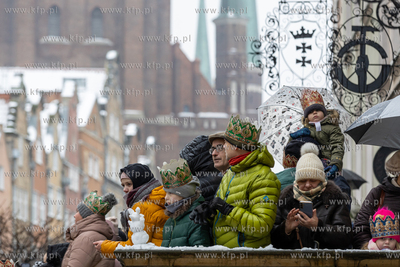 Gdańsk.  Orszak Trzech Króli 2025  06.01.2025 / fot....