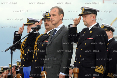 Port wojenny Oksywie w Gdyni. Przekazanie dowodzenia...