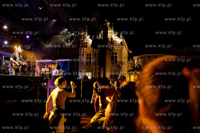 Gdansk. Scena Zlota - Targ Weglowy. Jarmark Dominikanski....