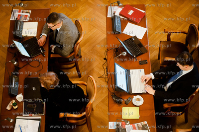 Gdansk. Nowy Ratusz. Sesja Rady Miasta Gdanska.
28.02.2013
fot....