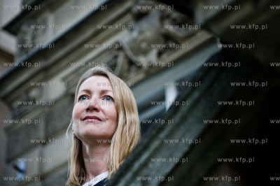 Gdansk. Wrzeszcz. Dr. Aleksandra Richie, autorka ksiazki...