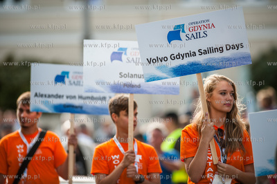 Gdynia. Operacja Zagle Gdyni 2014.
Nz parada uliczna...