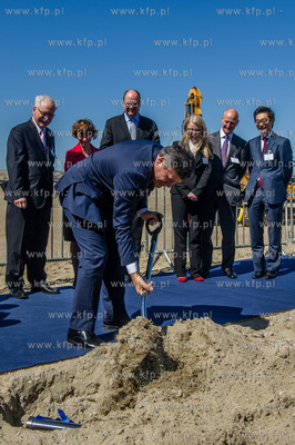 Gdansk. Terminal kontenerowy DCT. Uroczystosc inauguracji...