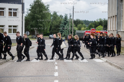 Gdansk. Matarnia. Oddzial Prewencji Policji KWP w Gdansku....