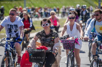 Gdansk. Droga Zielona. Wielki Przejazd Rowerowy.
12.06.2016
fot....