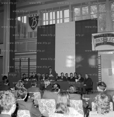 Uroczystosc w klubie sportowym BKS Lechia Gdansk. 03.1972...