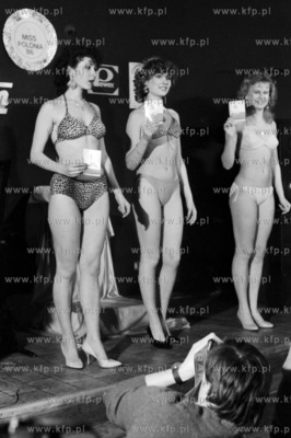 Wybory Miss Wybrzeża w gdańskim klubie Rudy Kot....