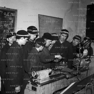 Zajęcia w szkole zawodowej w Gdańsku. 
03.1969
0002015z_marzec1969
Fot....