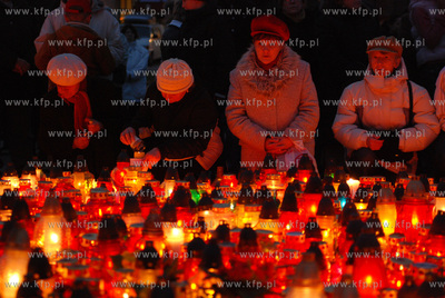 Uroczystosci obchodow trzeciej rocznicy smierci papieza...