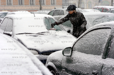 Obfite opady sniegu w Slupsku.
03.01.2009
Fot. Arturo...