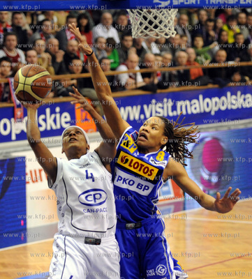 Krakow.
Ekstraklasa koszykarek
Wisla Can-Pack - Lotos...