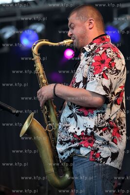 Sopot Molo Jazz Festival. Nz. Kwartet Janusza Mackiewicz...