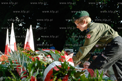 Obchody upamietniajace 66 rocznice Powstania Warszawskiego...
