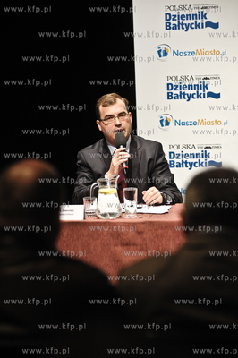 Polityczna debata kandydatow na prezydenta miasta Gdansk...