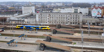Dworzec PKP w Gdyni Glownej. 
14.04.2011
fot. Andrzej...