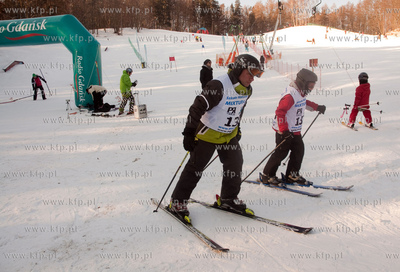 Sopot. Lysa Gora. Zawody o Narciarski Puchar Pomorza.05.02.2012...