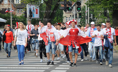 Gdansk przed meczem EURO 2012 Polska - Grecja. 08.06.2012...