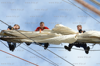 Dzien na Darze Mlodziezy ze studentami Akademii Morskiej...