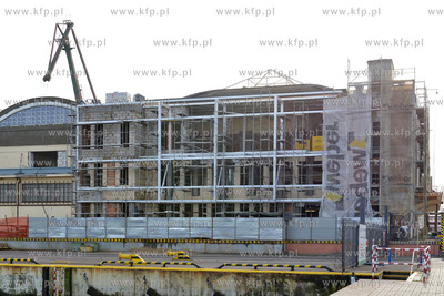 Remont Dworca Morskiego w Gdyni. 19.10.2013 fot. Andrzej...