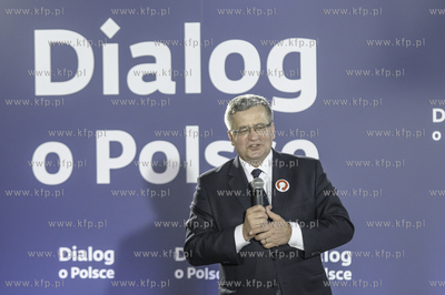 Zamek Gniew. Spotkanie Prezydenta Bronislawa Komorowskiego...