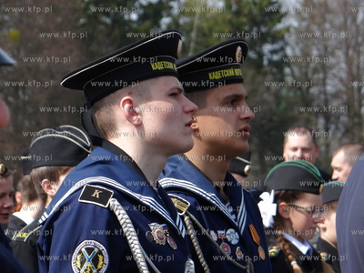 Uroczystosci z okazji zakonczenia II wojny swiatowej...