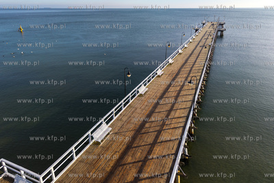 Molo w Gdyni Orłowie. 
17.01.2025
fot. Daniel Słoboda...