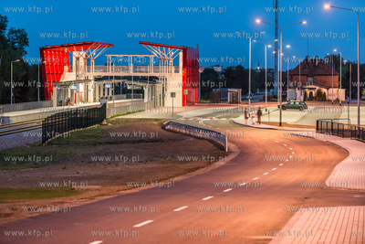 Pomorska Kolej Metropolitalna, stacja Gdansk Kielpinek....