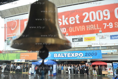 Gdansk. Hala Olivia. XV Międzynarodowe Targi Morskie...